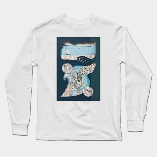 Enchanted sea Long Sleeve T-Shirt by Valerie Savarie